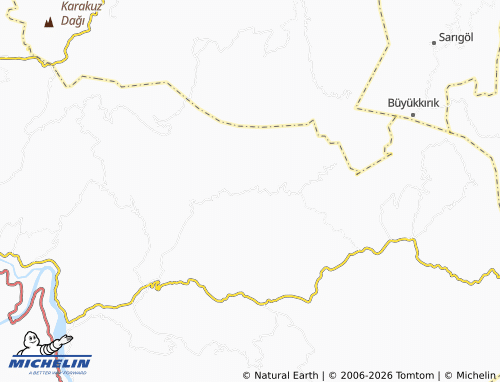 Mapa MICHELIN Köseli - ViaMichelin