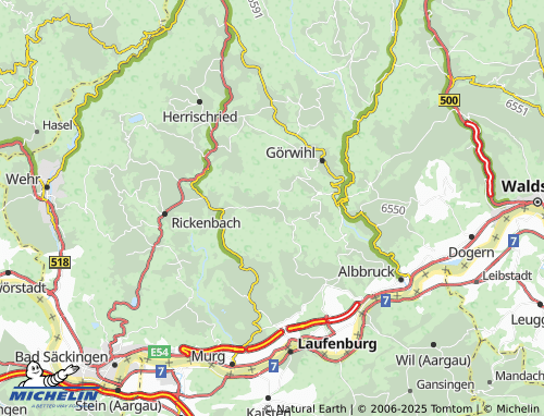 MICHELIN-Landkarte Oberwihl - ViaMichelin