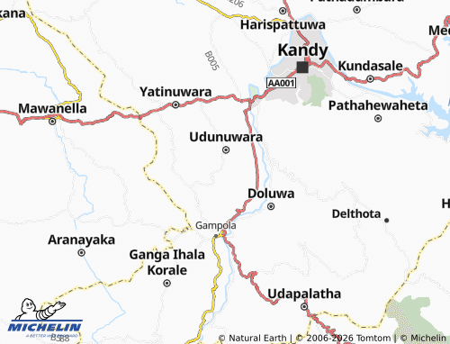 Mappa MICHELIN Ketakumbura1 - ViaMichelin