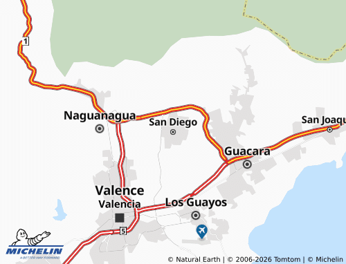 Mappa MICHELIN San Diego - ViaMichelin