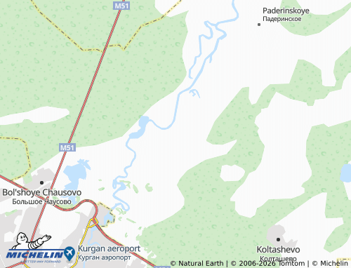 MICHELIN-Landkarte Kostousovo - ViaMichelin