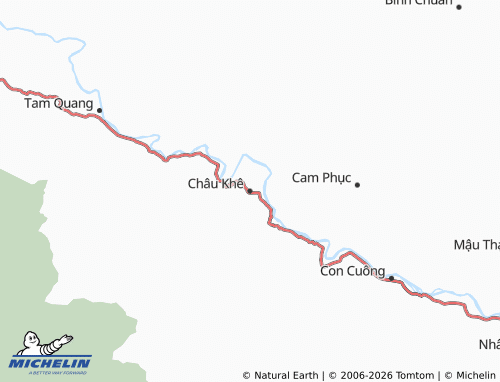 Mapa MICHELIN Châu Khê - ViaMichelin