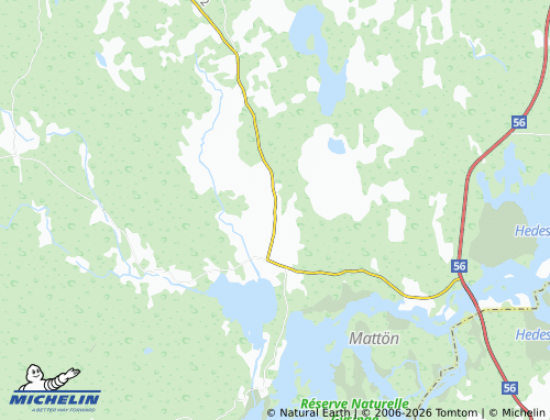 MICHELIN Österfärnebo map - ViaMichelin