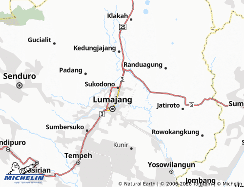 Carte MICHELIN Kepuharjo - ViaMichelin