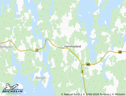 Carte MICHELIN Hammarland - ViaMichelin
