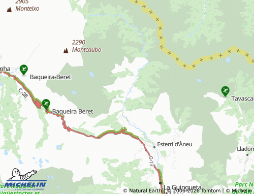 Mappa MICHELIN Isil - ViaMichelin