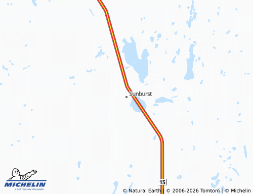 Mappa MICHELIN Sunburst - ViaMichelin
