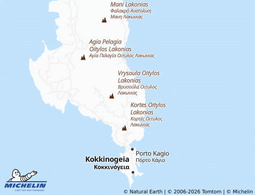 MICHELIN Lagia map - ViaMichelin