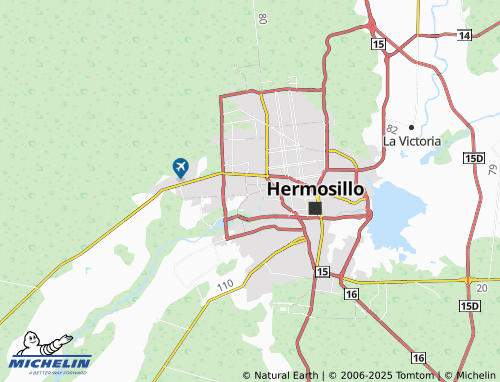MICHELIN Campanario map - ViaMichelin