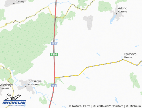 MICHELIN Gorki map - ViaMichelin