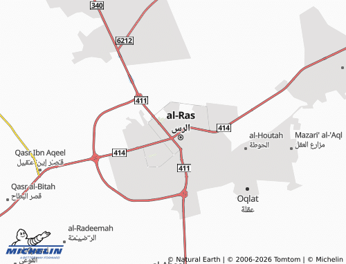 MICHELIN-Landkarte al-Matar - ViaMichelin