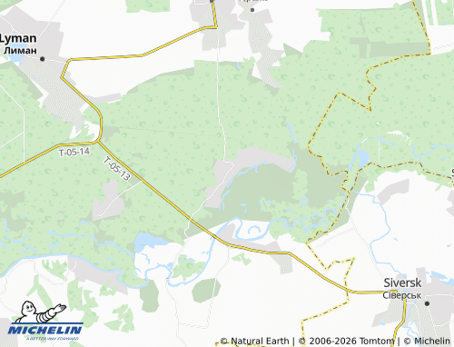 Mappa MICHELIN Yampil - ViaMichelin