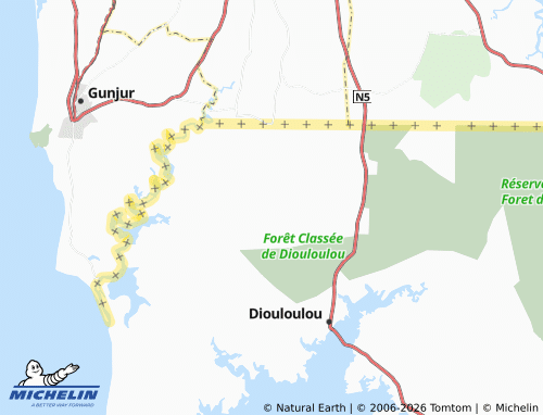 Mappa MICHELIN Madina II - ViaMichelin