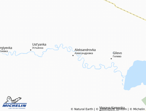 MICHELIN-Landkarte Aleksandrovka - ViaMichelin