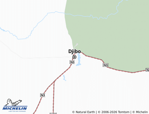 Mappa MICHELIN Djibo - ViaMichelin