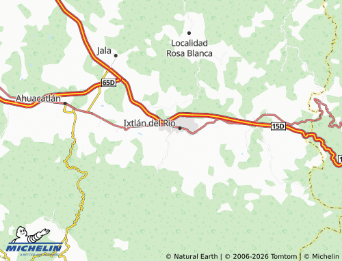 Mapa MICHELIN Amado Nervo - ViaMichelin