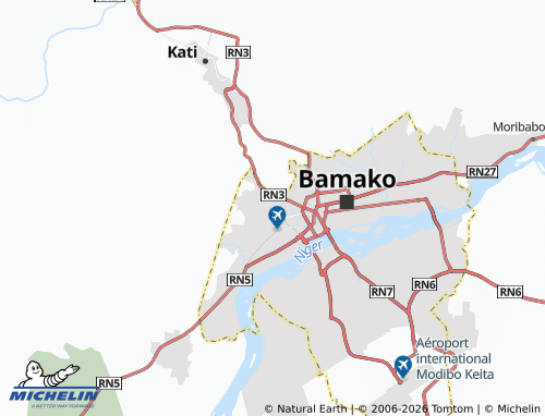 Mappa MICHELIN Hamdallaye - ViaMichelin