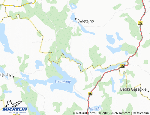 MICHELIN Krzywe map - ViaMichelin