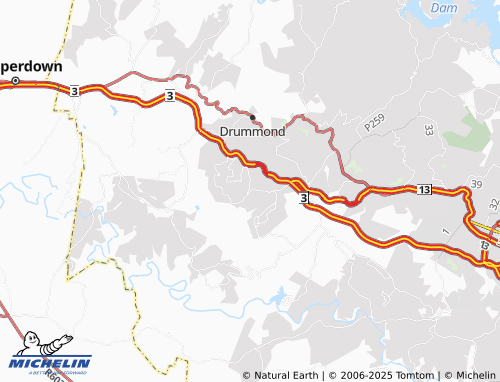 MICHELIN Bux Farm map - ViaMichelin