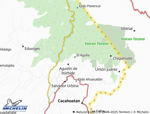 MICHELIN El Águila map - ViaMichelin