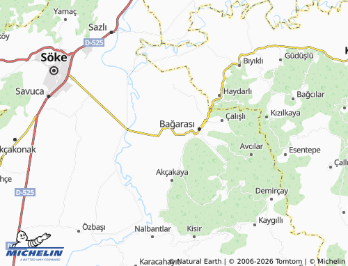 MICHELIN Yeniköy map - ViaMichelin
