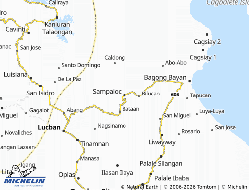 MICHELIN Sampaloc map - ViaMichelin