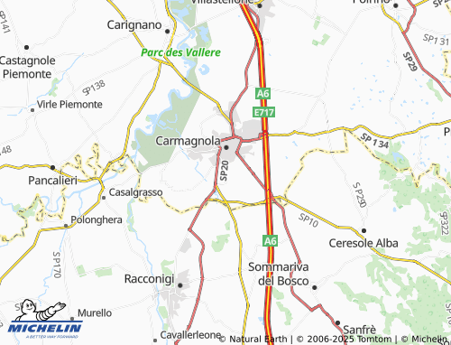 MICHELIN-Landkarte San Giovanni - ViaMichelin