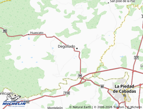 Mapa MICHELIN Tecolote - ViaMichelin