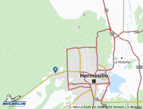 MICHELIN Oasis Lantana map - ViaMichelin
