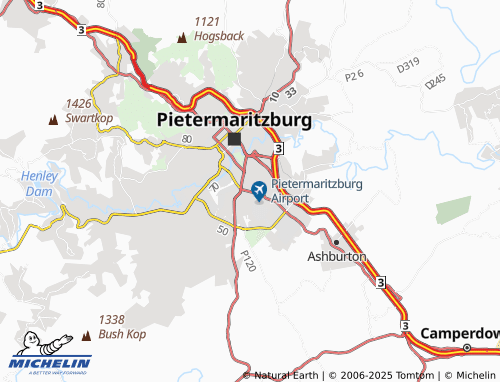 MICHELIN Pelham South map - ViaMichelin