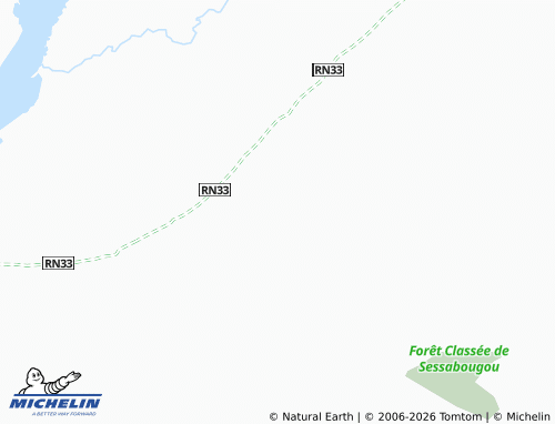 MICHELIN Kornbobougou map - ViaMichelin