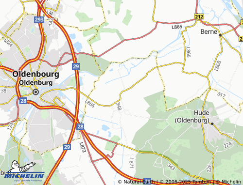 MICHELIN-Landkarte Oberhausen - ViaMichelin