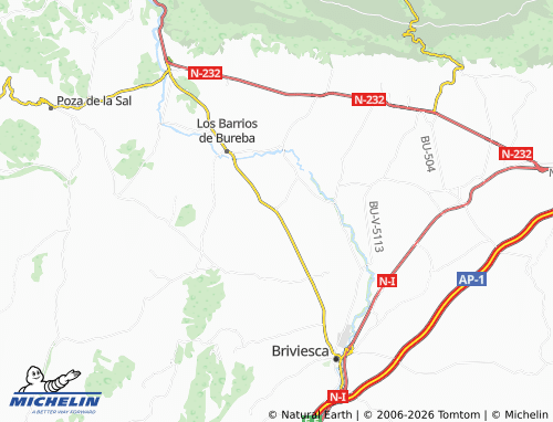 MICHELIN Terrazos map - ViaMichelin