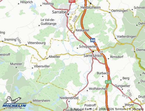 Mapa MICHELIN Harskirchen - ViaMichelin