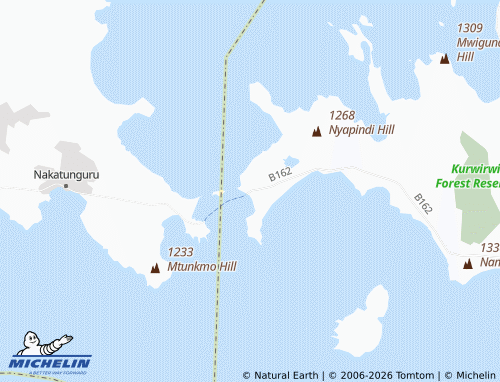 Mapa MICHELIN Kisorya - ViaMichelin