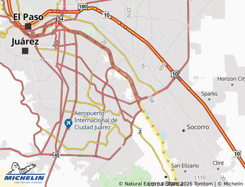 Mapa MICHELIN Banus 360 - ViaMichelin
