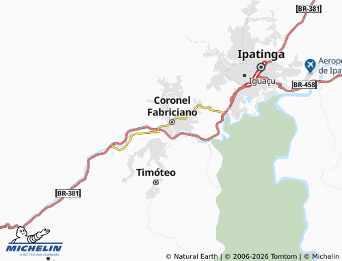 Mapa MICHELIN Nossa Senhora do Carmo - ViaMichelin