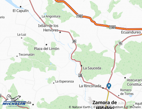 Mapa MICHELIN La Estanzuela - ViaMichelin