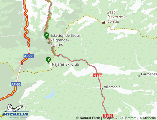 Carte MICHELIN Busdongo - ViaMichelin