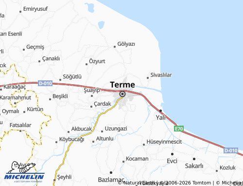 MICHELIN Fenk map - ViaMichelin
