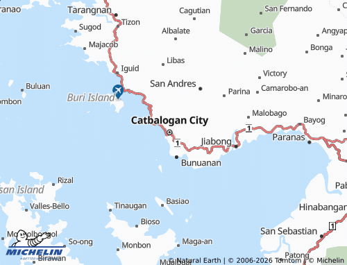 MICHELIN Barangay 7 map - ViaMichelin