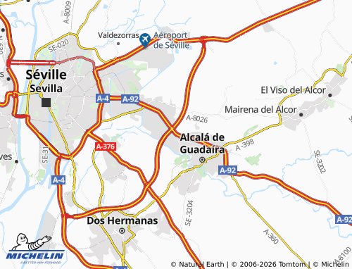 Kaart MICHELIN La Liebre - ViaMichelin