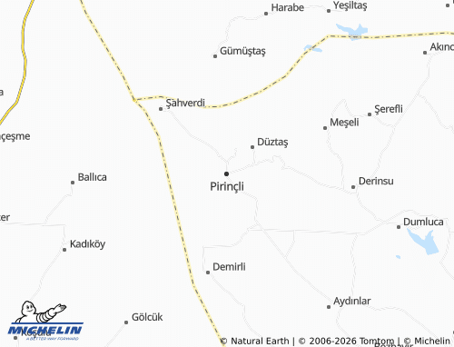 Mappa MICHELIN Pirinçli - ViaMichelin