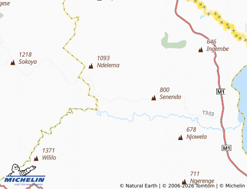 MICHELIN Kambombo map - ViaMichelin