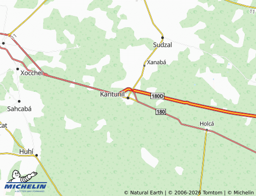 Carte MICHELIN Kantunil - ViaMichelin