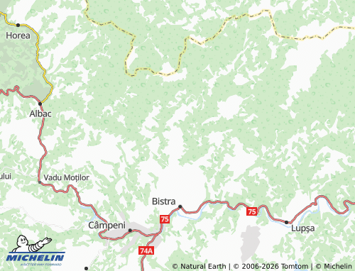 MICHELIN Bălești map - ViaMichelin