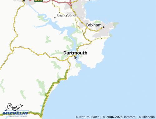 Carte MICHELIN Kingswear - ViaMichelin