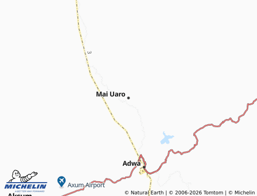 Mappa MICHELIN Mai Uaro - ViaMichelin