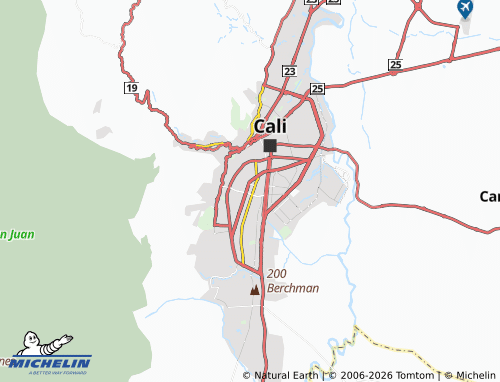 MICHELIN Olímpico map - ViaMichelin