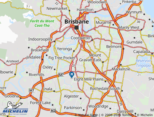 Mapa MICHELIN Moorooka - ViaMichelin